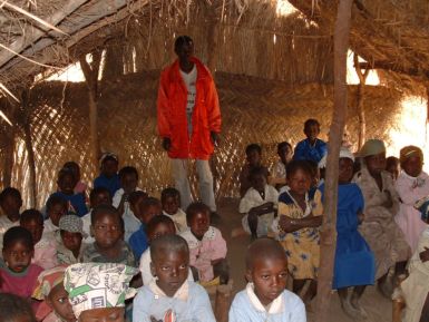 una scuola nella savana
